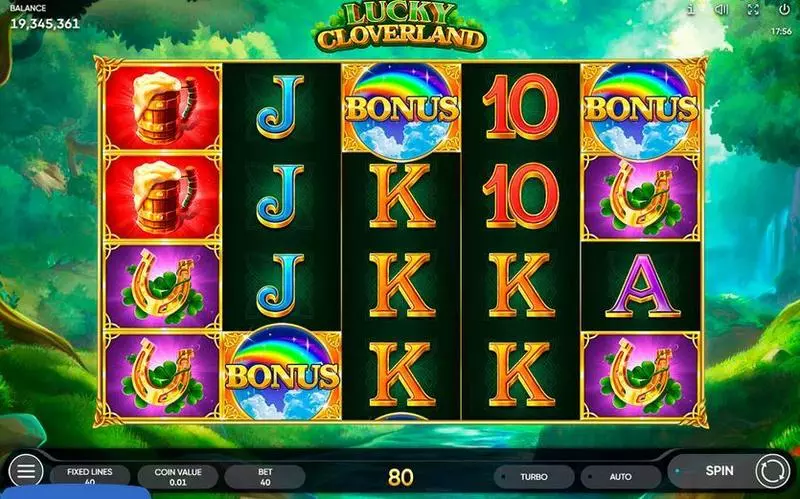 Lucky Cloverland Free Casino Slot  with, delFree Spins
