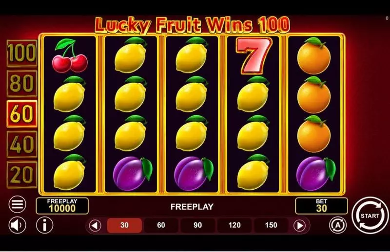 LUCKY FRUIT WINS 100 Free Casino Slot  with, delMultipliers