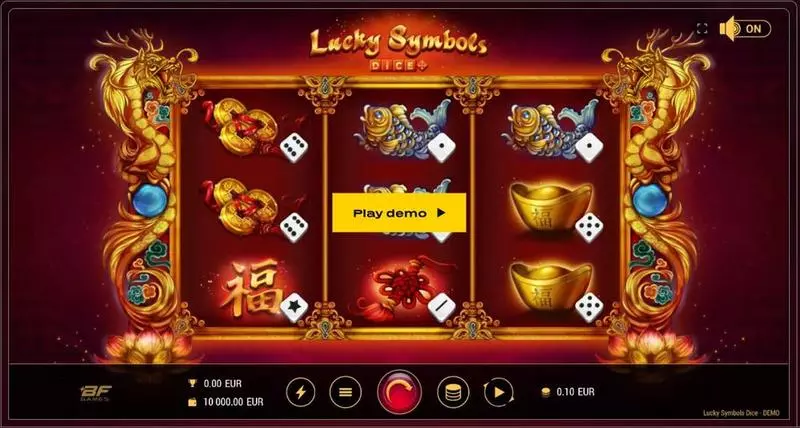 Lucky Symbols Dice Free Casino Slot  with, delFree Spins