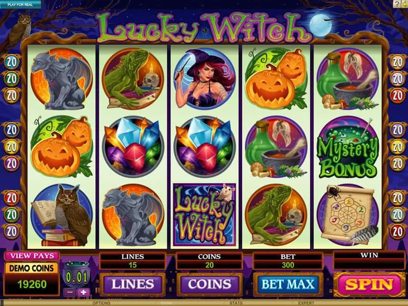 Lucky Witch Free Casino Slot  with, delFree Spins