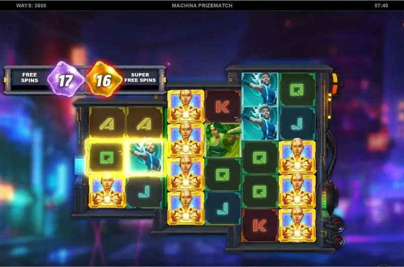 Machina PrizeMatch Free Casino Slot  with, delBuy Feature