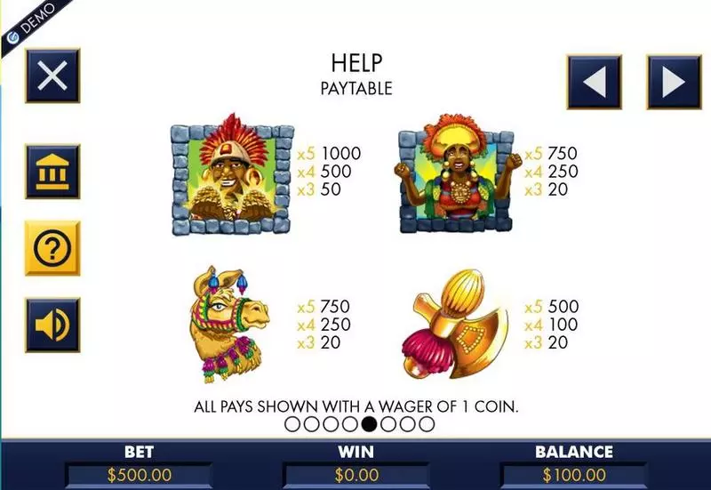Machu Picchu Gold Free Casino Slot  with, delFree Spins