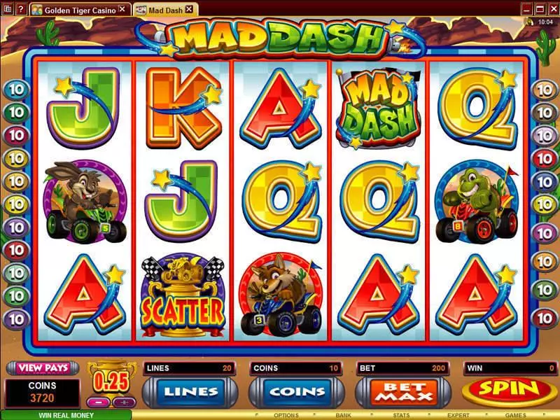 Mad Dash Free Casino Slot  with, delFree Spins