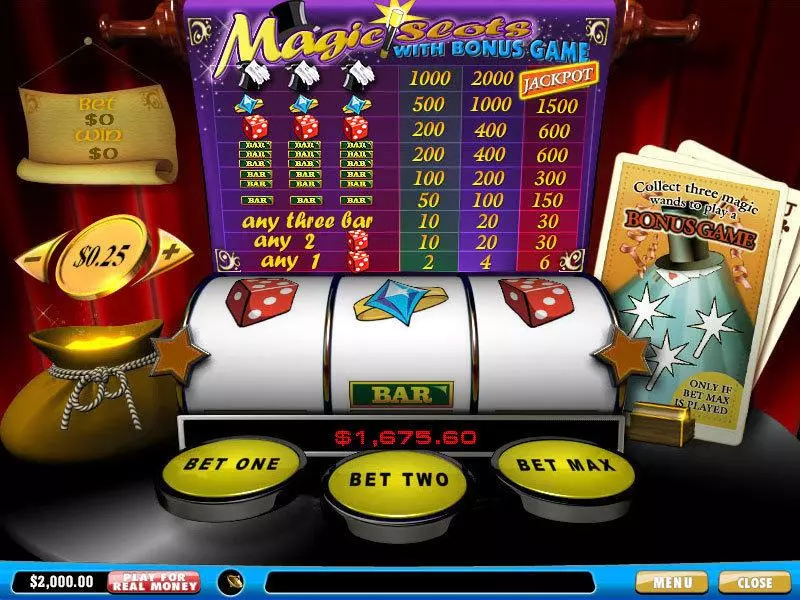 Magic Free Casino Slot  with, delSecond Screen Game