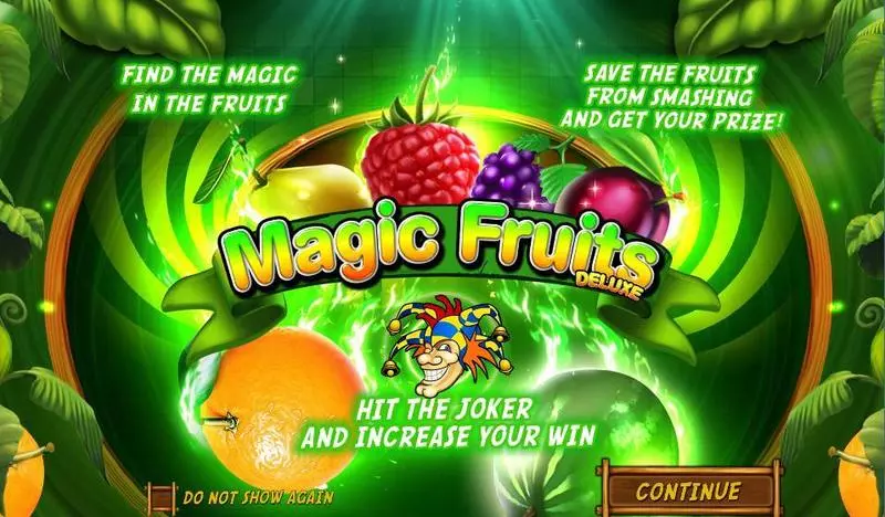 Magic Fruits Deluxe Free Casino Slot 