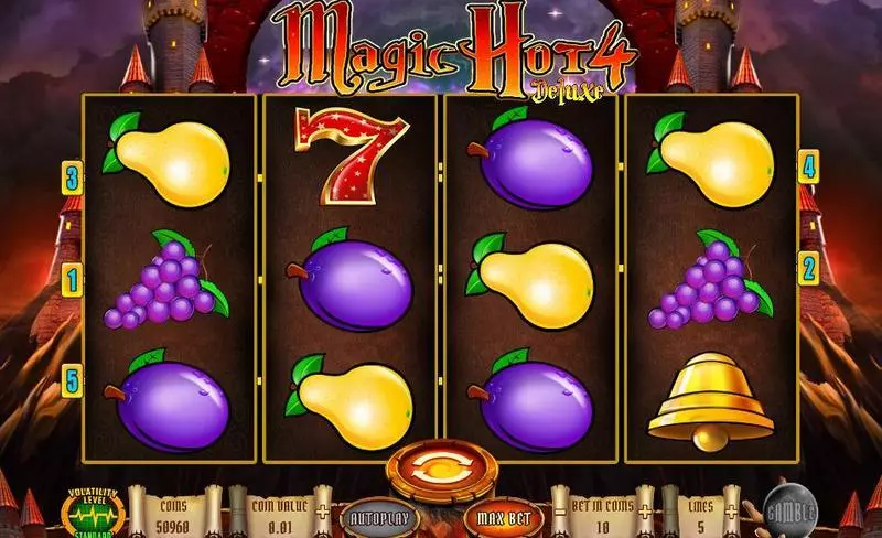 Magic Hot 4 Deluxe Free Casino Slot 