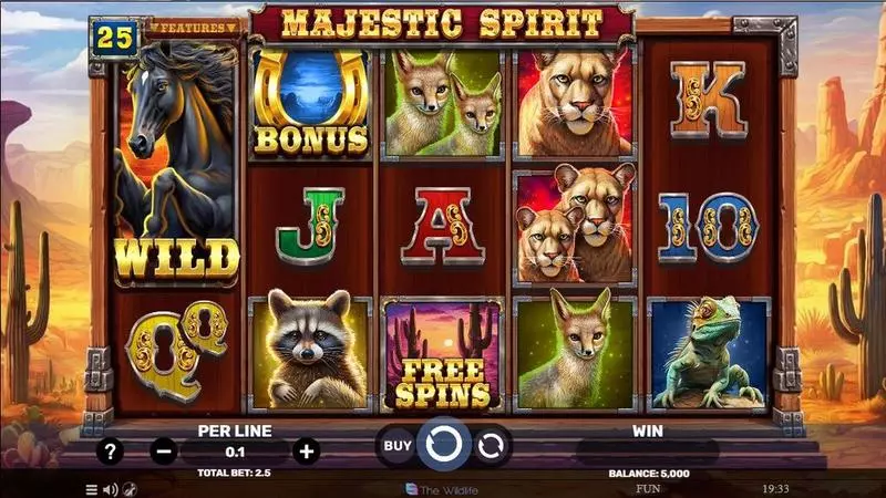 Majestic Spirit Free Casino Slot  with, delFree Spins