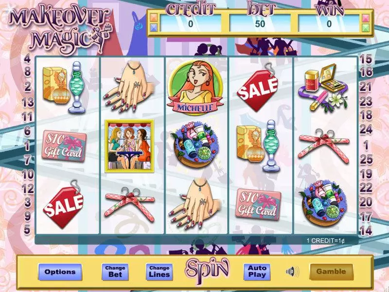 Make Over Magic Free Casino Slot  with, delFree Spins