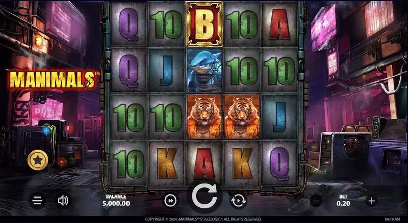 Manimals Free Casino Slot  with, delFree Spins