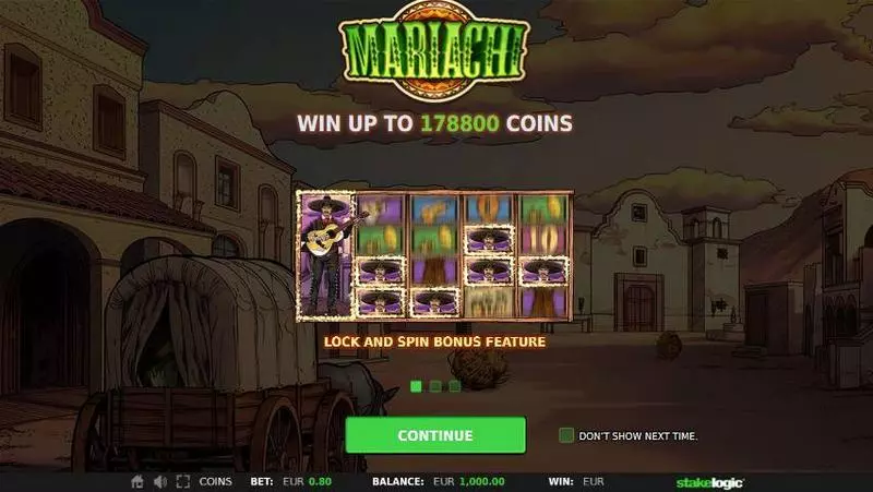 Mariachi Free Casino Slot  with, delFree Spins