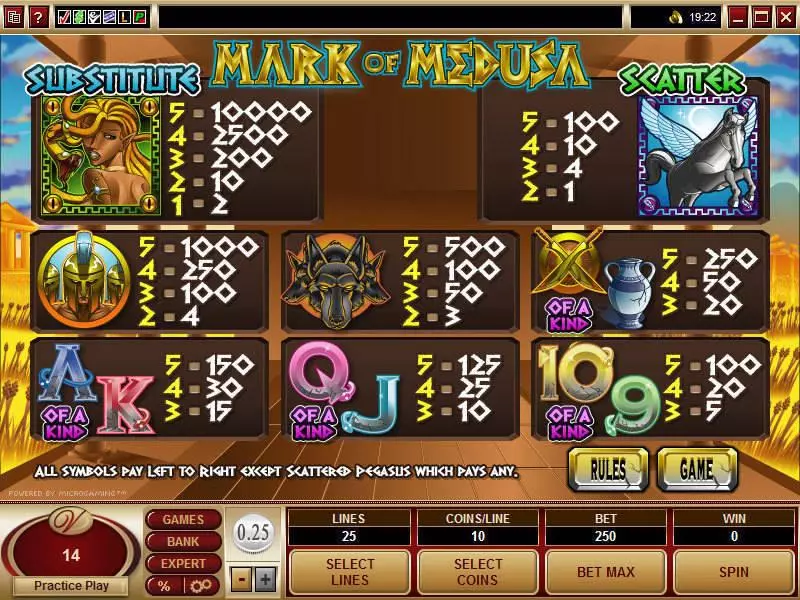 Mark of Medusa Free Casino Slot  with, delFree Spins