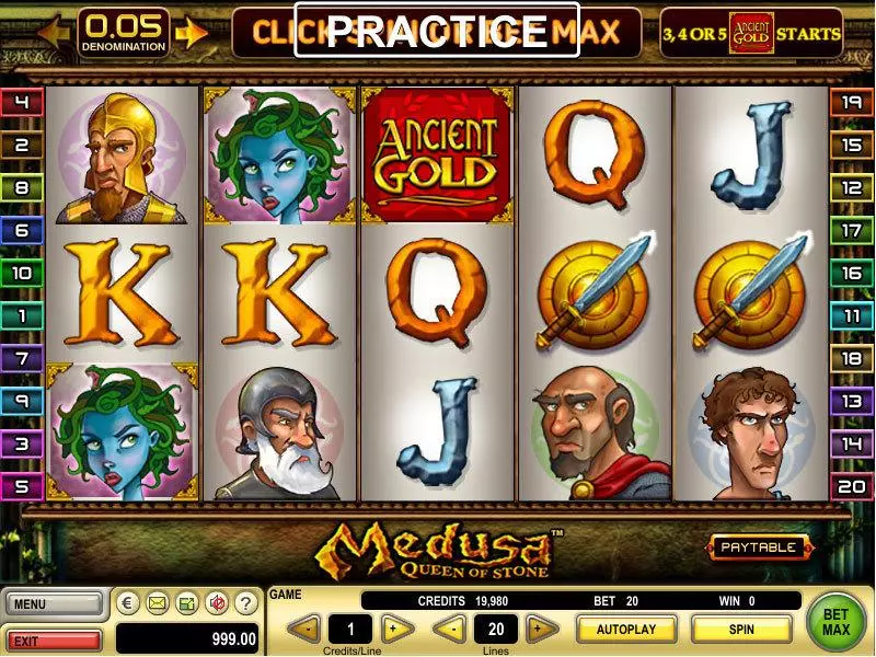 Medusa Free Casino Slot  with, delFree Spins