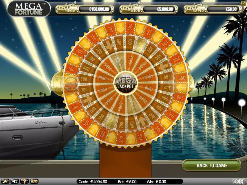 Mega Fortune Free Casino Slot  with, delJackpot bonus game
