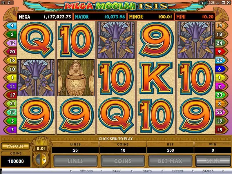 Mega Moolah Isis Free Casino Slot  with, delJackpot bonus game