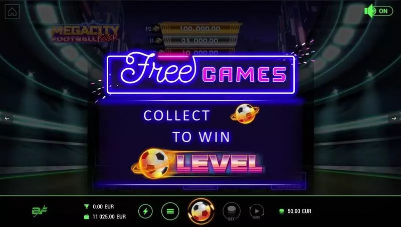 Megacity Football Fever Free Casino Slot  with, delFree Spins