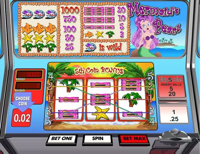 Mermaid's Pearl Free Casino Slot 