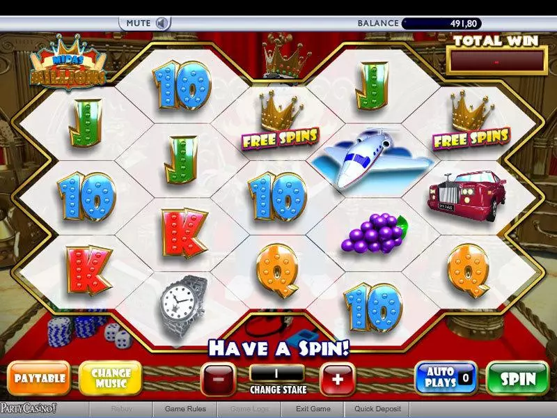 Midas Millions Free Casino Slot  with, delFree Spins