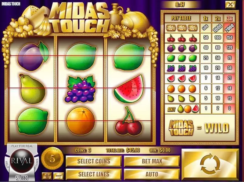 Midas Touch Free Casino Slot 