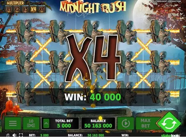 Midnight Rush Free Casino Slot  with, delPick a Box