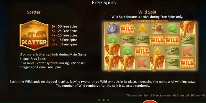 Mighty Africa Free Casino Slot  with, delFree Spins