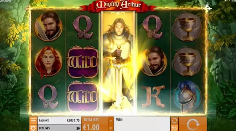 Mighty Arthur Free Casino Slot  with, delFree Spins