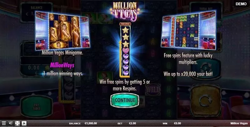 Million Vegas Free Casino Slot  with, delAccumulated Bonus