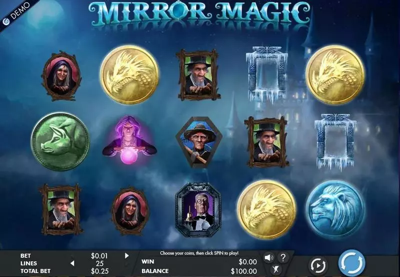 Mirror Magic Free Casino Slot  with, delFree Spins