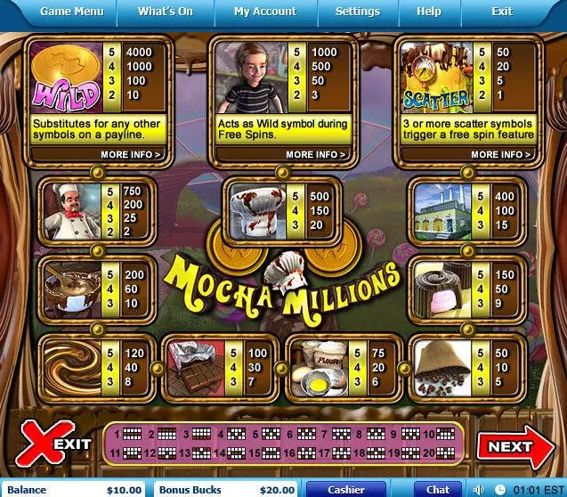 Mocha Millions Free Casino Slot  with, delFree Spins