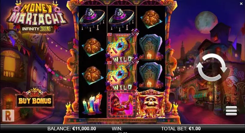 Money Mariachi Infinity Reels Free Casino Slot  with, delInfinity Bonus