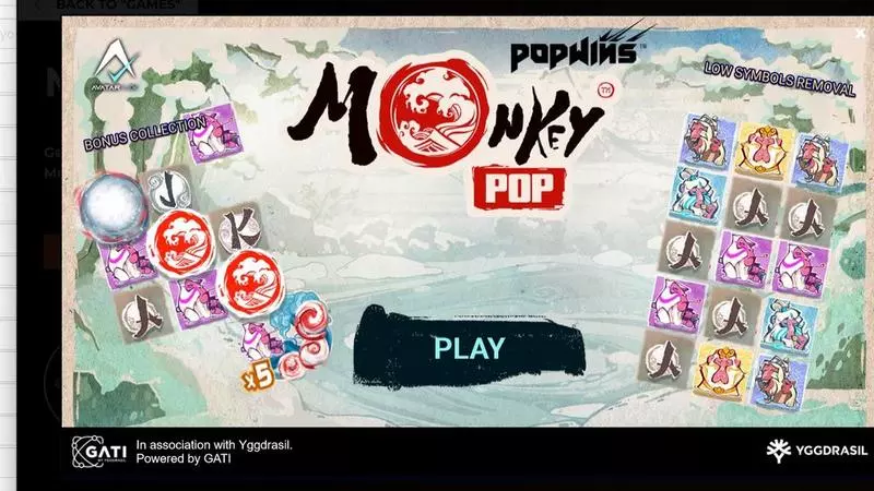 MonkeyPop Free Casino Slot  with, delGolden Chance