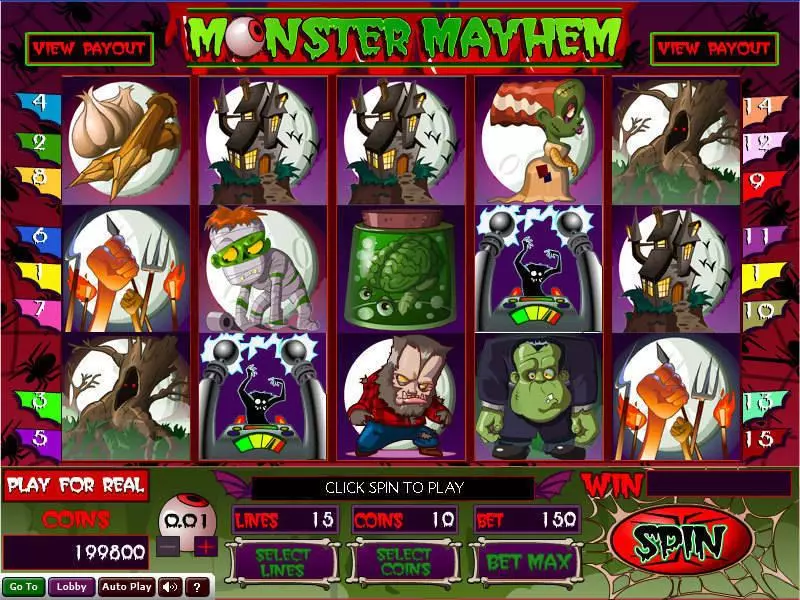 Monster Mayhem Free Casino Slot 
