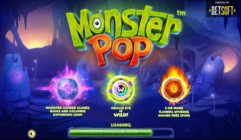 Monster Pop Free Casino Slot  with, delFree Spins