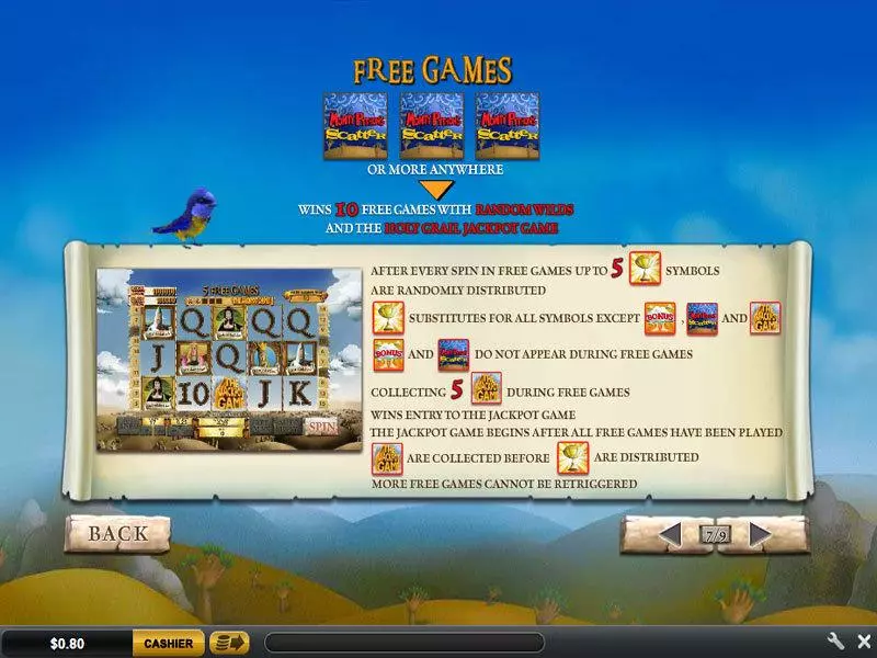 Monty Python's Spamalot Free Casino Slot  with, delJackpot bonus game