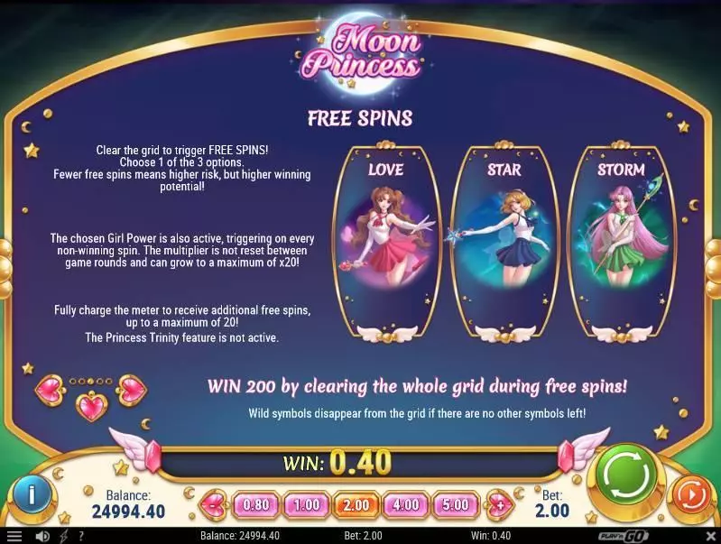 Moon Princess Free Casino Slot  with, delFree Spins