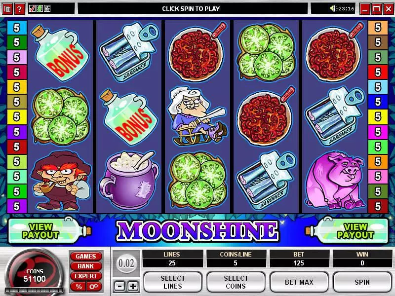 Moonshine Free Casino Slot  with, delFree Spins