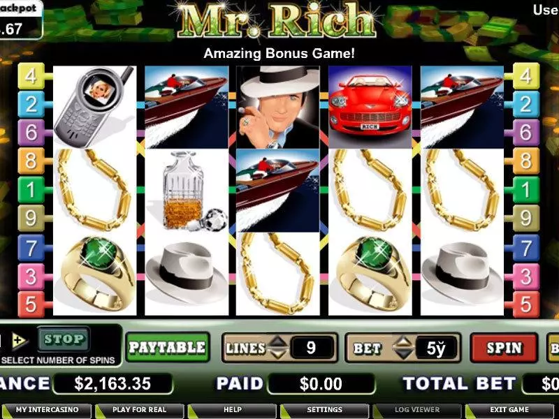 Mr. Rich Free Casino Slot  with, delSecond Screen Game