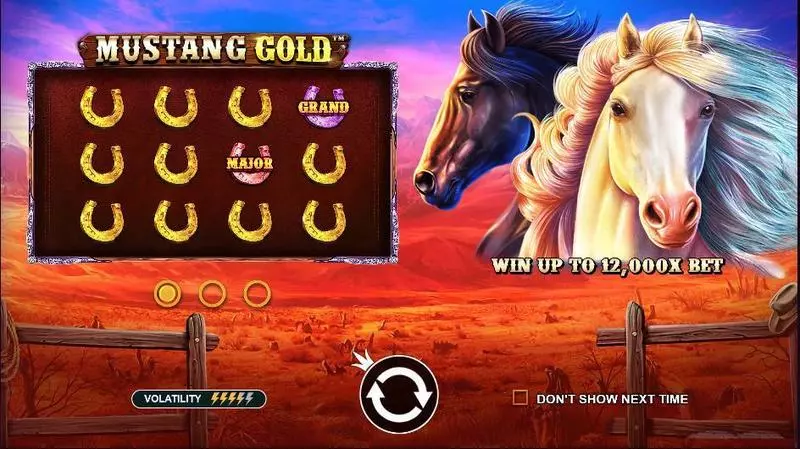 Mustang Gold Free Casino Slot  with, delFree Spins