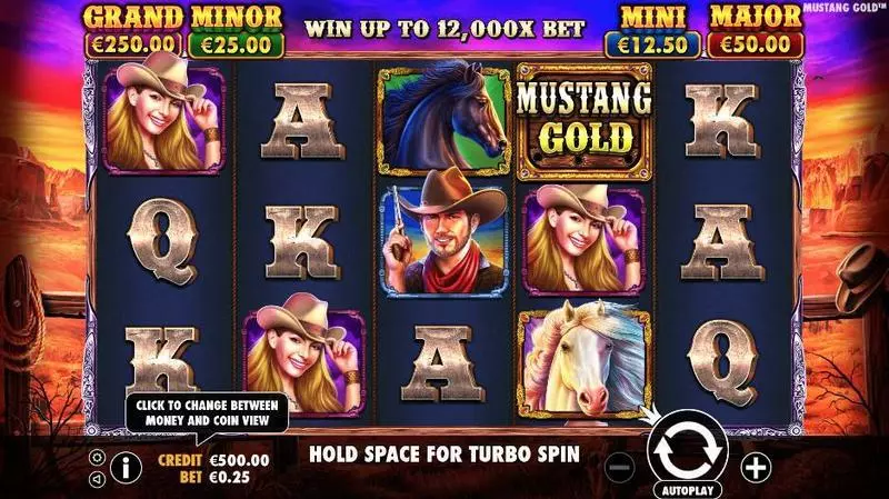 Mustang Gold Free Casino Slot  with, delFree Spins
