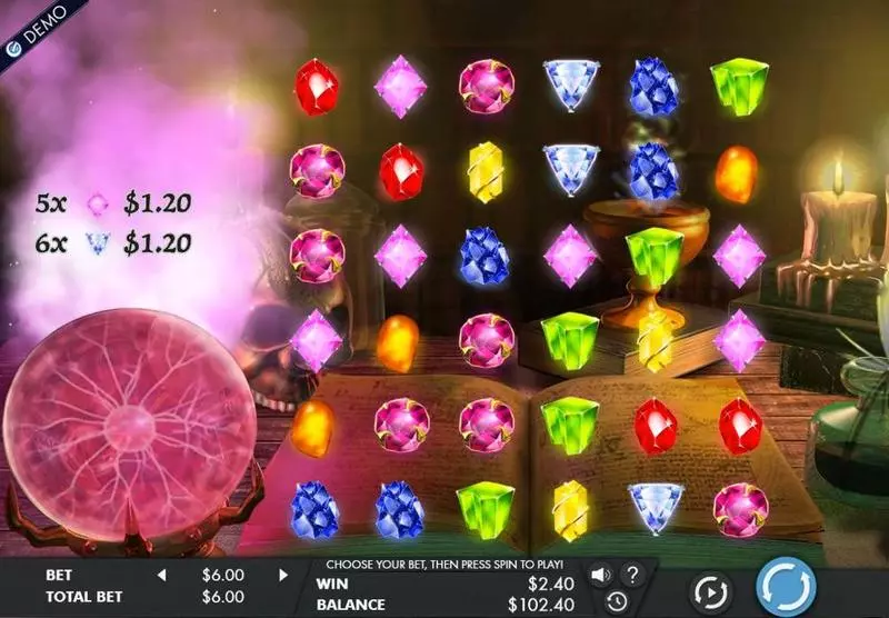 Mysterious Gems Free Casino Slot  with, delFree Spins