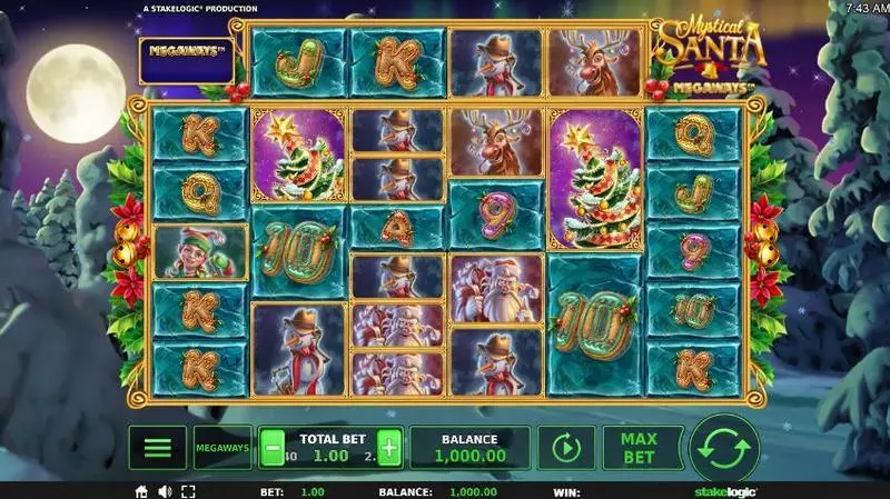 Mystical Santa Megaways Free Casino Slot  with, delFree Spins