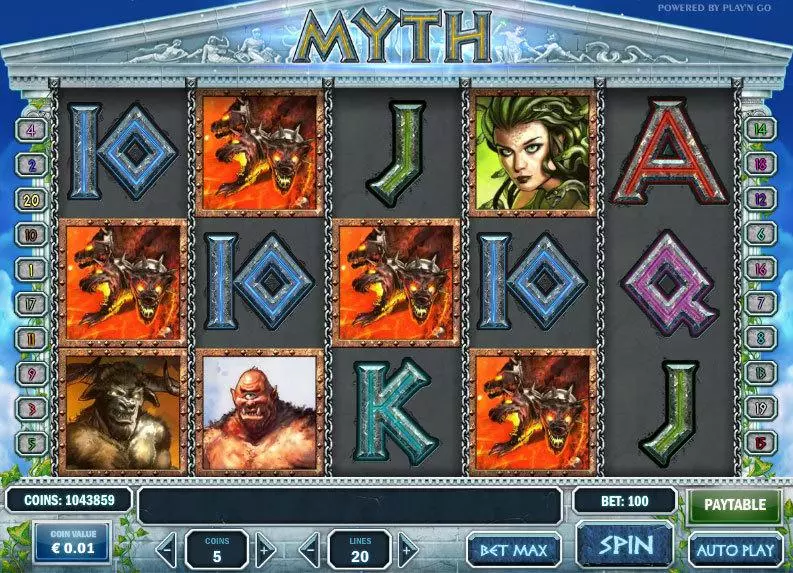 Myth Free Casino Slot  with, delFree Spins
