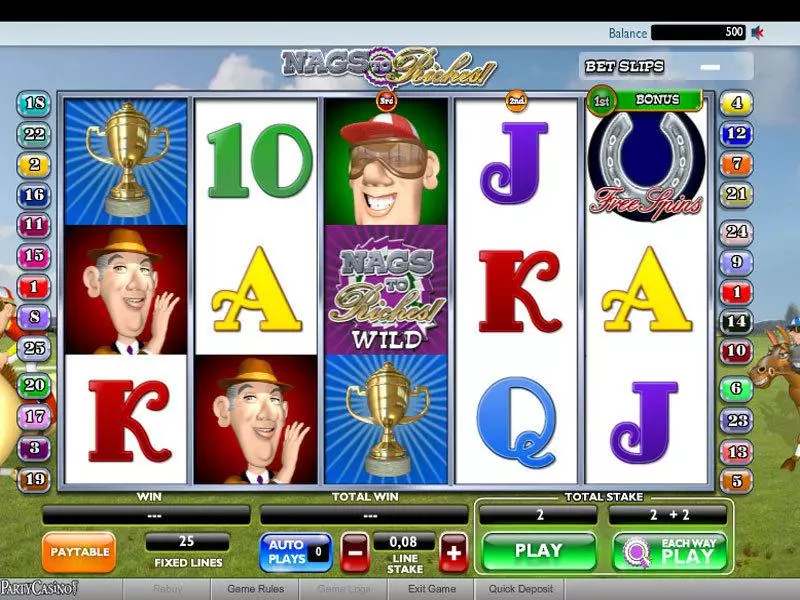 Nags to Riches Free Casino Slot  with, delFree Spins