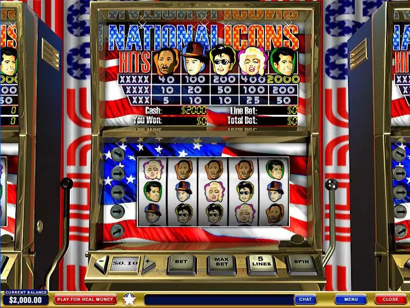 National Icons Free Casino Slot 