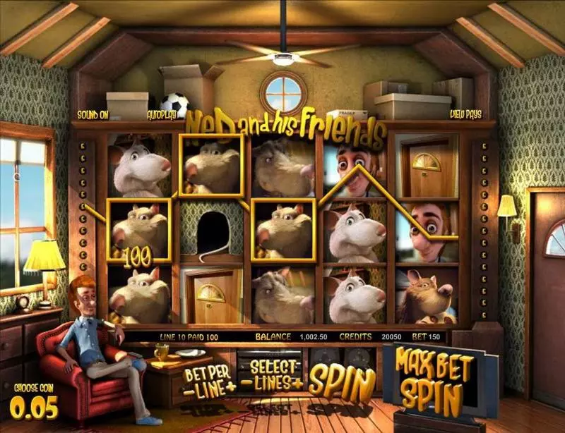 Ned and his Friends Free Casino Slot  with, delFree Spins