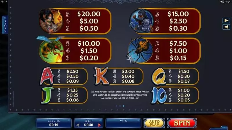 Ninja Magic Free Casino Slot  with, delFree Spins