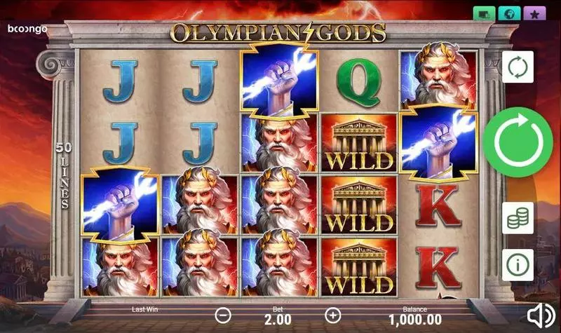 Olympian Gods Free Casino Slot  with, delFree Spins