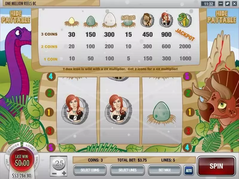 One Million Reels BC Free Casino Slot 