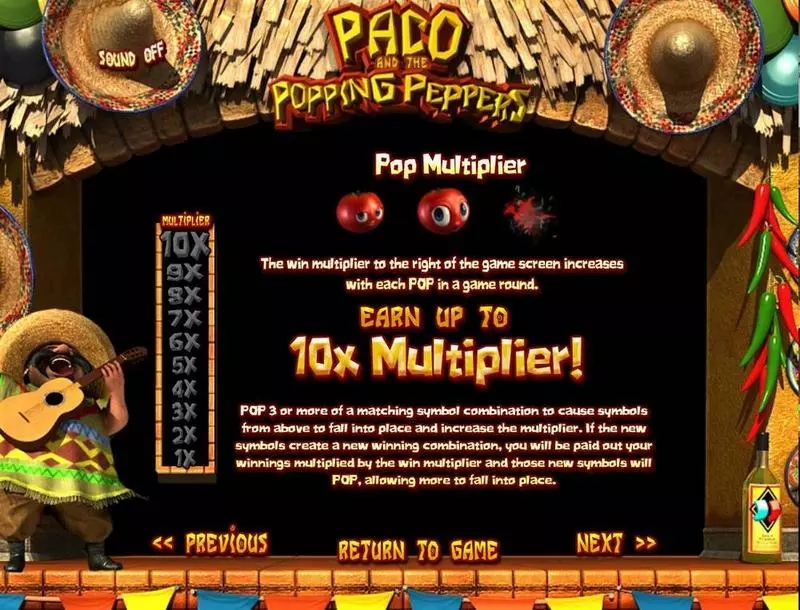 Paco & P. Peppers Free Casino Slot  with, delPick a Box