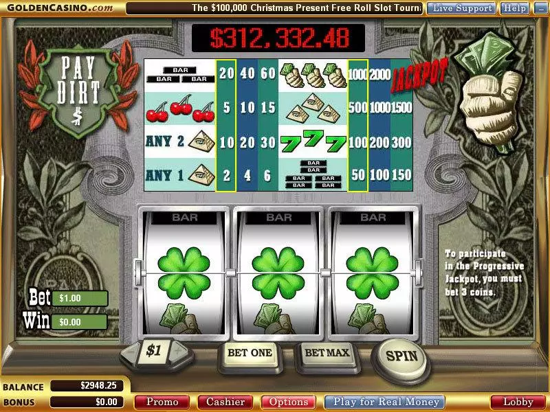 Pay Dirt Free Casino Slot 