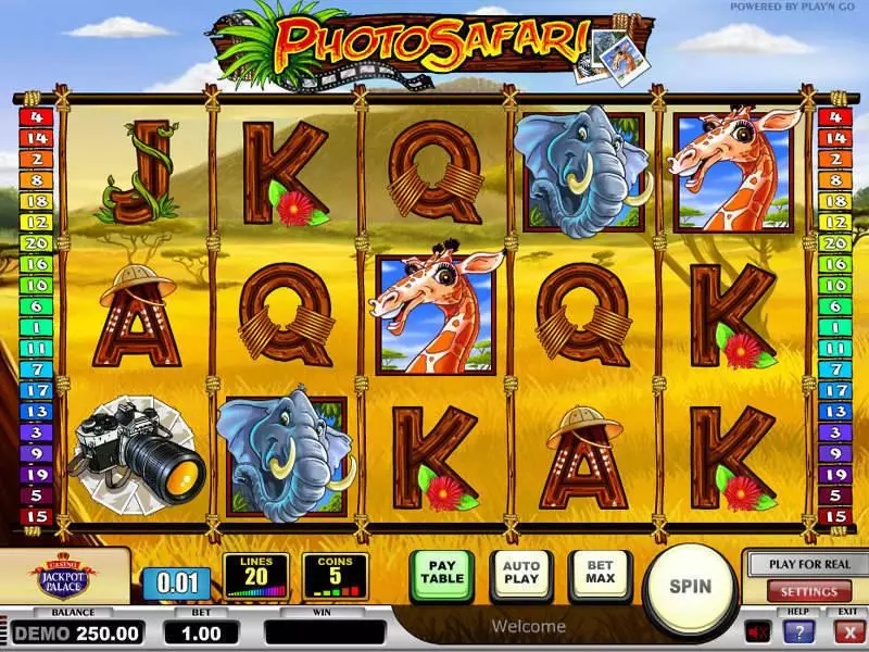Photo Safari Free Casino Slot  with, delFree Spins